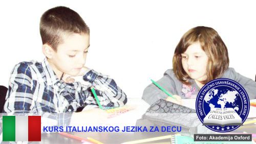 Italijanski jezik za decu Kragujevac | Institut za stručno usavršavanje i strane jezike