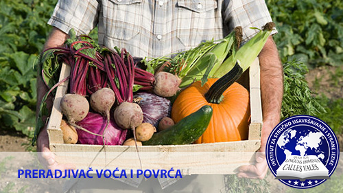 Kurs za preradjivača voća i povrća Novi Sad | Institut za stručno usavršavanje