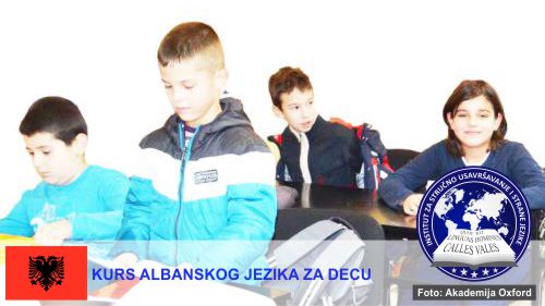 Škola albanskog jezika za decu Niš | Institut za stručno usavršavanje i strane jezike