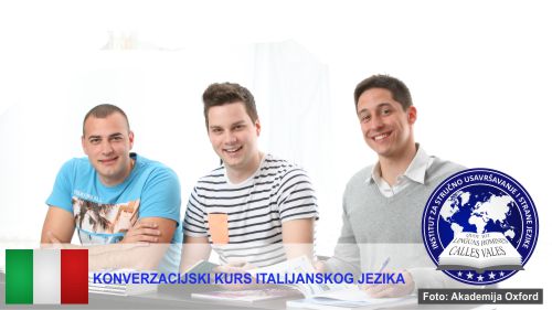 Konverzacijski italijanski Kragujevac | Institut za stručno usavršavanje i strane jezike