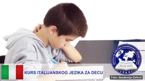 Škola italijanskog jezika za decu Niš | Institut za stručno usavršavanje i strane jezike