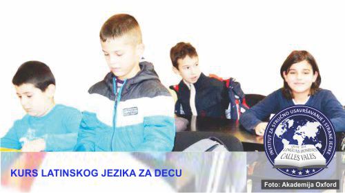 Dečiji kursevi latinskog jezika Novi Sad | Institut za stručno usavršavanje i strane jezike