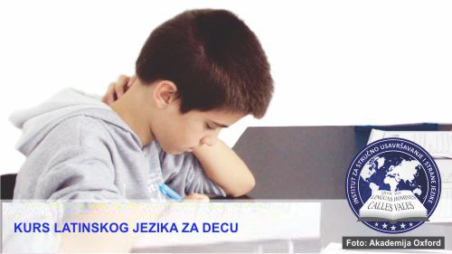 Škola latinskog jezika za decu Niš | Institut za stručno usavršavanje i strane jezike