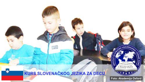 Slovenački za decu Kragujevac | Institut za stručno usavršavanje i strane jezike