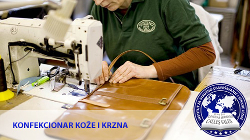 Konfekcionar kože i krzna Kragujevac, Niš | Institut za stručno usavršavanje