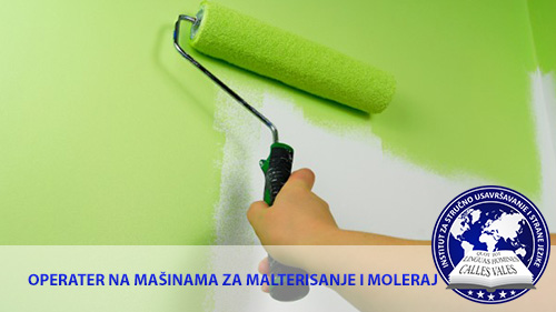 Kurs za operatera na mašinama za malterisanje i moleraj Novi Sad | Institut za stručno usavršavanje