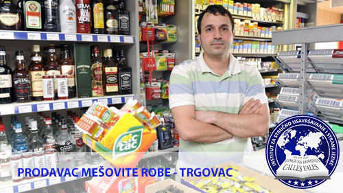 Prodavac mešovite robe - trgovac Kragujevac, Niš | Institut za stručno usavršavanje