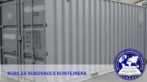 Rukovalac kontejnera Kragujevac, Niš | Institut za stručno usavršavanje