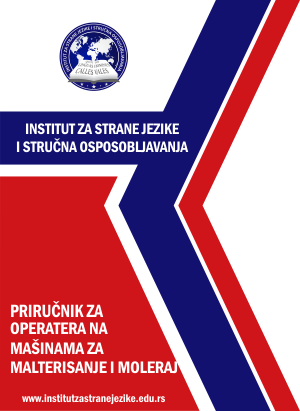 Priručnik za operatera na mašinama za molerisanje i moleraj | Institut za stručno usavršavanje